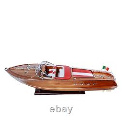 Bateau Modèle Riva Aquarama Sur Mesure Édition Exclusive 35 Speedbot Fait Main