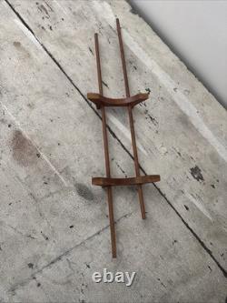 Bateau Modèle Wugongchuan en Teck Vintage Rare Dragon Chinois