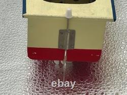 Bateau Modèle en Bois Neuf Rare à Piles Union Japon Fonctionne Rare