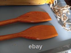 Bateau à rames en bois Skif Dory modèle canoë skiff 39x15 1/2L×9 1/2-10H Nautica