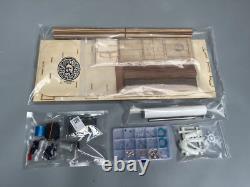Bateau à vapeur allemand 118 720 mm 28 Kit de modèle RC en bois