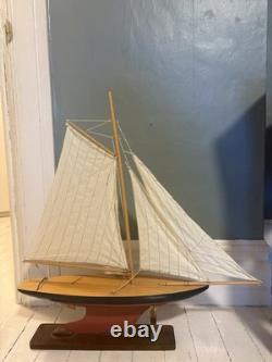 Bateau à voile modèle