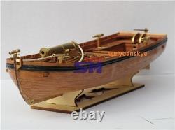 Bateau canon à rames complet à l'échelle 1/36 42FT modèle en bois Shicheng