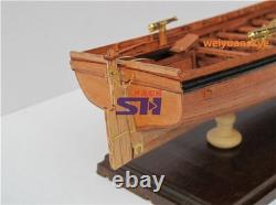Bateau canon à rames complet à l'échelle 1/36 42FT modèle en bois Shicheng