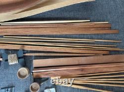 Bateau de baleine New Bedford No. 1069 Cherry Vintage de la Marine Model Co. 1937 sans boîte