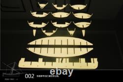 Bateau de commerce Leudo à construire soi-même Échelle 1/48 430mm Kit de navire en bois Shicheng