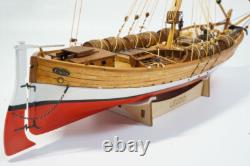 Bateau de commerce Leudo à construire soi-même Échelle 1/48 430mm Kit de navire en bois Shicheng