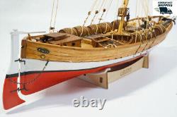 Bateau de commerce Leudo à l'échelle 1:48 de 430mm 17 Kit de maquette en bois de navire Shicheng DIY