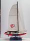 Bateau De Course Transiciel Yacht Sens 6 Mod&egrave;le En Bois 22 Hauteur
