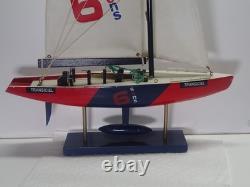 Bateau de course Transiciel Yacht Sens 6 Modèle en bois 22 Hauteur
