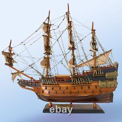 Bateau de guerre en bois modèle Wasa Vasa 22,8'