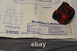 Bateau de homard Midwest Boothbay RC électrique non assemblé Kit de modèle à l'échelle H2