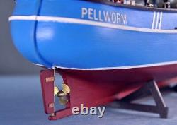 Bateau de pêche moderne PELLWORM à crabe à l'échelle 1/48 - Maquette en bois du navire Yuanqing