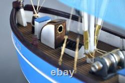 Bateau de pêche moderne PELLWORM à crabe à l'échelle 1/48 - Maquette en bois du navire Yuanqing