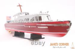 Bateau de performance de luxe HACKER CRAFT THUNDERBIRD 62 cm modèle de 24,4 pouces