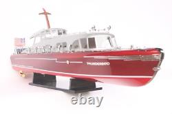 Bateau de performance de luxe HACKER CRAFT THUNDERBIRD 62 cm modèle de 24,4 pouces