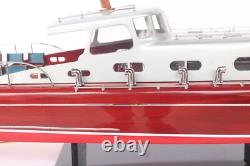 Bateau de performance de luxe HACKER CRAFT THUNDERBIRD 62 cm modèle de 24,4 pouces