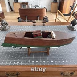 Bateau en bois Flying Yankee Model 68 Jacrim des années 1920, apte à la navigation, moteur fonctionnel 21
