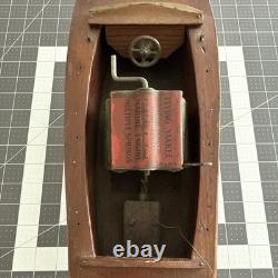 Bateau en bois Flying Yankee Model 68 Jacrim des années 1920, apte à la navigation, moteur fonctionnel 21