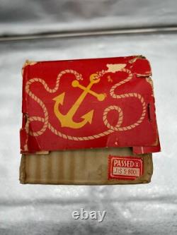 Bateau en bois H. T. C. rare, alimenté par batterie, fonctionne, rare Japon