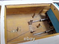 Bateau en bois à moteur à hélice Vintage ITO Japon Modèle Speedster 18 pouces O-141