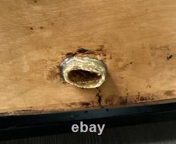 Bateau en bois ancien de modèle vintage