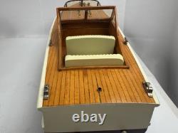 Bateau en bois modèle Cruiser CHRIS CRAFT Vintage Berkeley Designs Beau Look