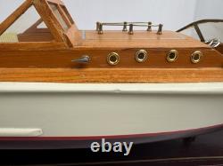 Bateau en bois modèle Cruiser CHRIS CRAFT Vintage Berkeley Designs Beau Look