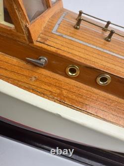 Bateau en bois modèle Cruiser CHRIS CRAFT Vintage Berkeley Designs Beau Look