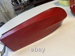 Bateau jouet en bois vintage IMP avec moteur de bateau hors-bord électrique modèle (JAPON) TYPE SPÉCIAL