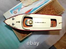 Bateau modèle IMPY Speedster vintage international des années 1950 avec boîte Japon