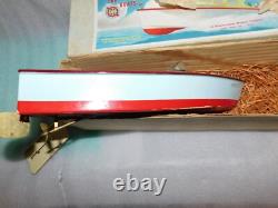 Bateau modèle IMPY Speedster vintage international des années 1950 avec boîte Japon