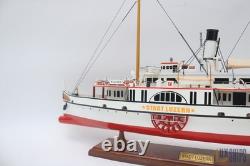 Bateau modèle en bois Stadt Luzern vapeur 28 par LuxShips