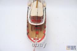 Bateau modèle en bois Stadt Luzern vapeur 28 par LuxShips