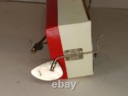 Bateau modèle en bois Vintage Toytime, à piles, fabriqué au Japon, non testé, avec boîte