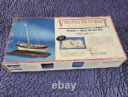 Bateau pilote Virginia Katy de Norfolk maquette en bois de Model Shipways Kit 2001