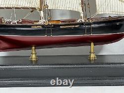 Bateau pilote de New York Phantom modèle 1868 Grand navire de 24 pouces de haut x 21 pouces de longueur