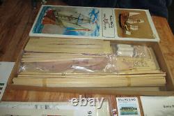 Bateaux De Facturation Santa Maria No 488 Wood Model Kit Danemark Rare