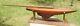 Beau Bateau De Plaisance En Bois Antique De 36 Pouces Avec Mât, Quille Et Gouvernail