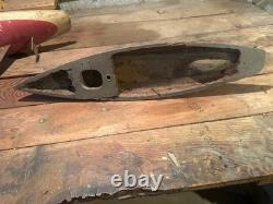 Collection de coques de yachts de bassin anciens / voiliers, 3 modèles vintage en bois