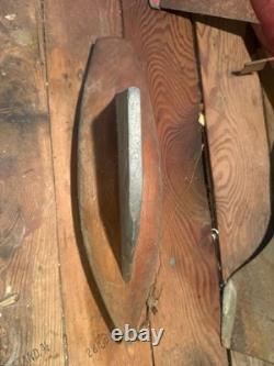 Collection de coques de yachts de bassin anciens / voiliers, 3 modèles vintage en bois
