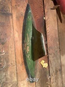 Collection de coques de yachts de bassin anciens / voiliers, 3 modèles vintage en bois