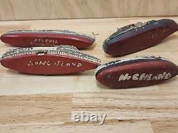 Collection de modèles de bateaux anciens très anciens de navires et de bateaux anciens