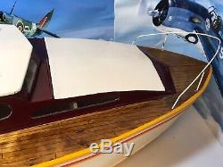 Commander Vintage Aerokits Sea Modèle Bateau Kit De Construction