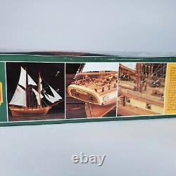 Constructo 151'entreprise' Schooner Maryland 1799 Modèle De Navire En Bois Scellé Nouveau