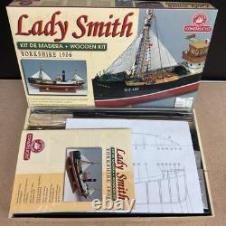 Constructo Modélisme Lady Smith Yorkshire 1906 Bateau en Bois Échelle 190
