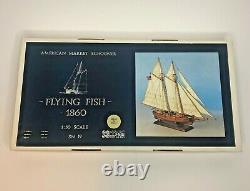 Corel Flying Fish 1860 Goélette Du Marché Américain 150 Scale Wood Model Kit Sm19