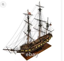 Corsaire Rattlesnake américain 1781 Model Shipways kit de maquette nautique en bois #2028 1/64