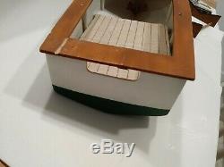 Craft Vintage Chris Wood Modèle 16 Pouces Art Boat Bateau Projeter