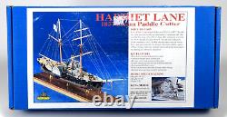 Cutter à vapeur à roues à aubes de 1857, maquette en bois Harriet Lane de la marque Model Shipways MS2010 Bateau Navire